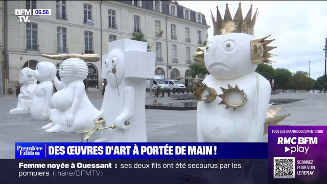 Des œuvres d'art contemporain exposées gratuitement à Nantes