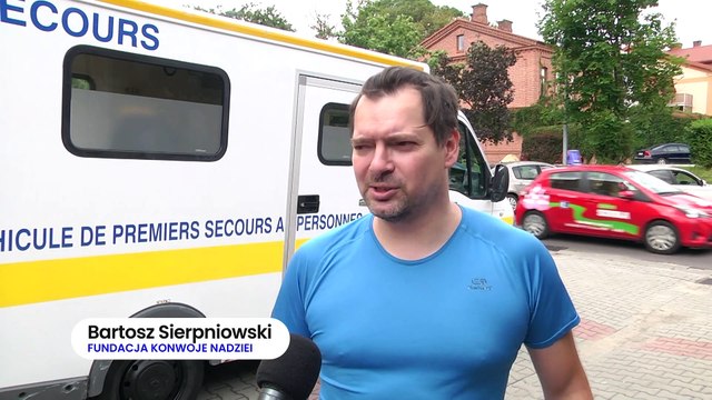 Nasze Miasto Zamość Karetka dla Ukrainy