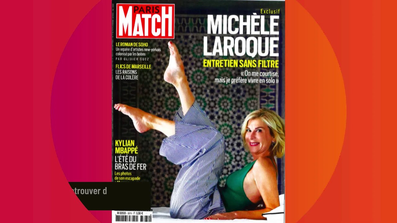 "Les médicaments, l'alcool" : Ces démons auxquels a fait face Michèle Laroque pendant six mois