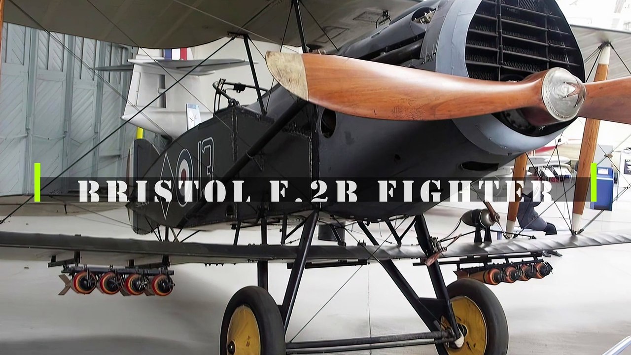 Bristol F 2B Fighter - biplane fighter - HD