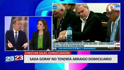 Christian Salas: "En el caso de Sada Goray hay vinculación de hechos y no hay arraigo domiciliario"