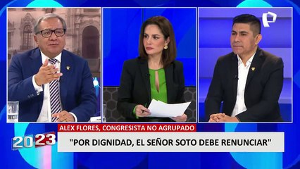 Carlos Anderson sobre Alejandro Soto: “Tiene que hacer un mea culpa y ponerse a trabajar”