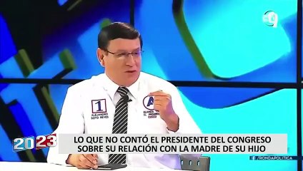 Alejandro Soto: lo que no contó el presidente del Congreso sobre la relación con la madre de su hijo