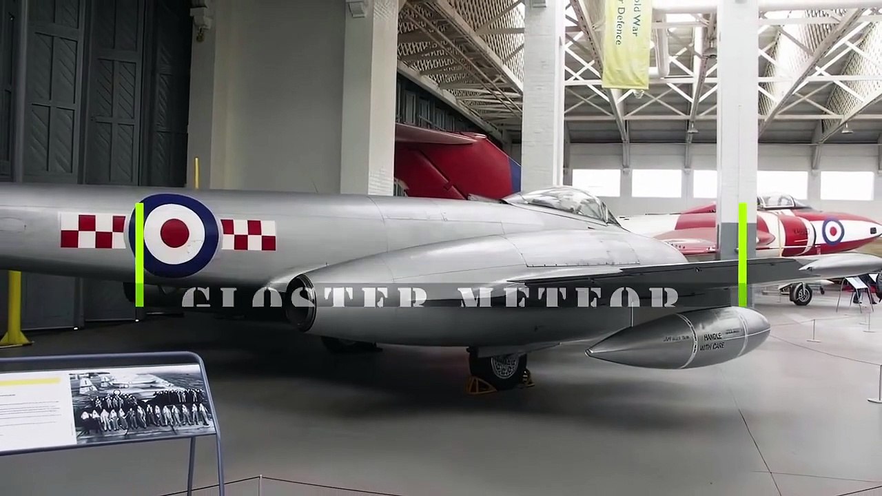 Gloster Meteor F.8 - jet fighter - HD