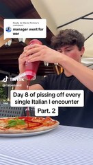 Tiktoker inglese fa arrabbiare gli amanti della pizza