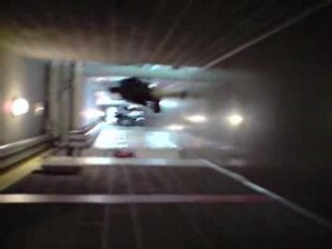 XD escalade dans les couloirs