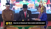 Rangkaian Acara Milad ke-65 Pengadilan Tinggi Agama di Sumatera Barat - MA NEWS