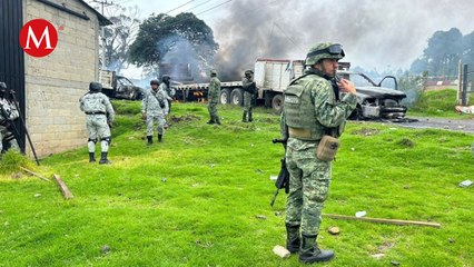 Guardia Nacional enfrenta grupo armado en Huitzilac por aserraderos ilegales
