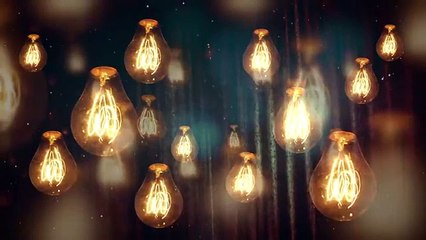 Free Background Download | Video Editing Best Backround Video Moving Vintage Light Bulbs VIDEO