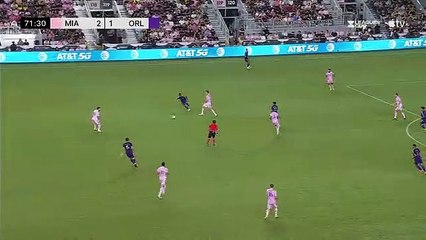 Doblete de Leo Messi con el Inter Miami frente a Orlando City