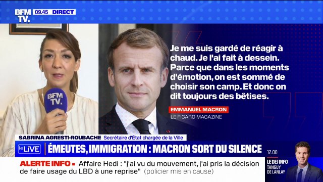 Émeutes: la secrétaire d'État chargée de la Ville fustige la puissance et le formatage des réseaux sociaux