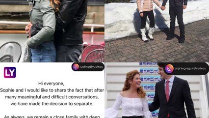 कॅनडाचे पंतप्रधान Justin Trudeau यांनी लग्नाच्या १८ वर्षांनंतर पत्नी Sophie पासून वेगळे होण्याची केली घोषणा