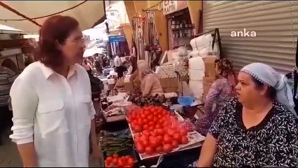 CHP Kadın Kolları, Pazar Yerlerinde Vatandaşların Sorunlarını Dinliyor