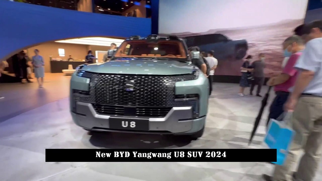 New BYD Yangwang U8 SUV 2024 - video Dailymotion