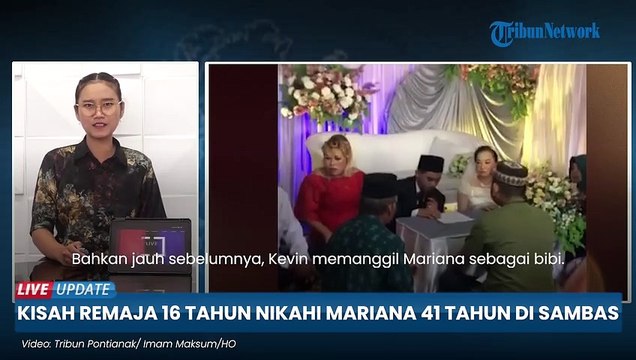 Viral Kisah Remaja 16 Tahun Nikahi Mariana 41 Tahun di Sambas, Dulu Panggil Bibi kini Jadi Bini!