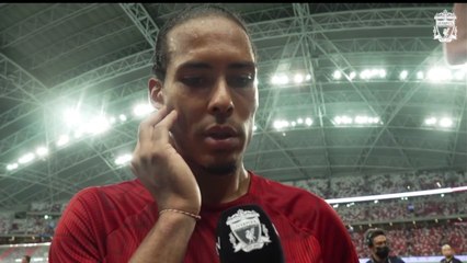 van Dijk: 'There were so many good moments, especially with the ball'