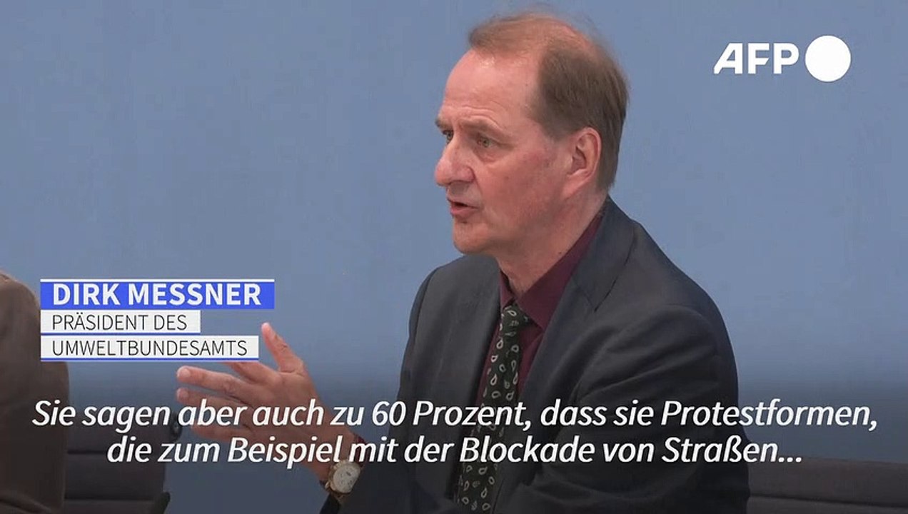 Umweltbundesamt: klimakleber sollten protestformen überdenken