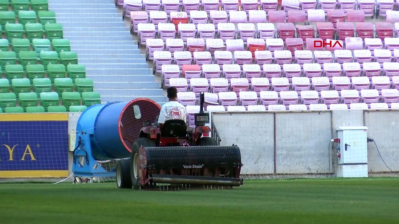 Précautions prises contre les risques de brûlure au stade de Diyarbakir