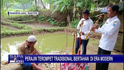 Kisah Perajin Terompet Tradisional, 20 Tahun Berkarya di Tengah Gempuran Era Modern!