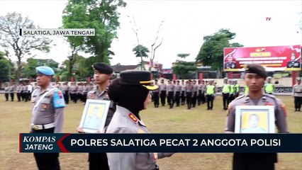 Polres Salatiga Pecat 2 Anggota Polisi yang Terlibat Narkoba dan Desersi