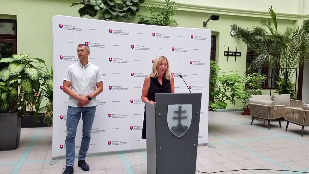 ZÁZNAM: TK Ministerstva životného prostredia SR