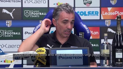 Parma coach Pecchia bids farewell to Italian icon Buffon