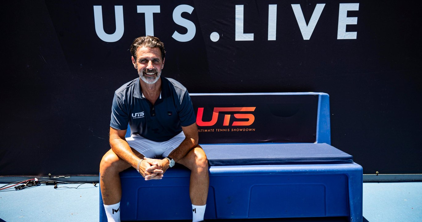 Patrick Mouratoglou : "Tennis players love to connect and share love with people, UTS is the platform for that"