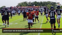 Justin Fields'  Take on Bears Defense Dominating Offense