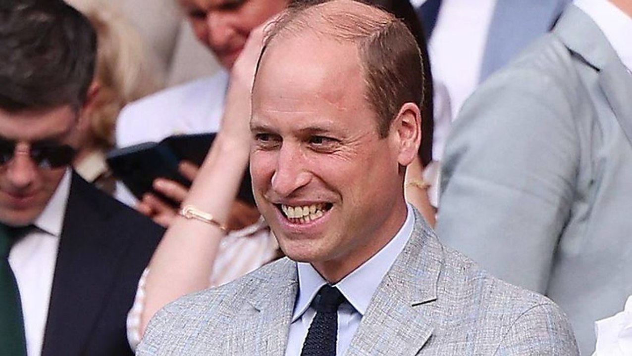 Royal nimmt es mit Humor - William scherzt über seinen Haarausfall