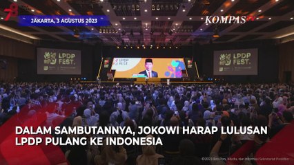 Saat Jokowi Minta Lulusan LPDP Pulang ke Indonesia: Gaji di Sini Mungkin Rendah, Tetap Pulang!