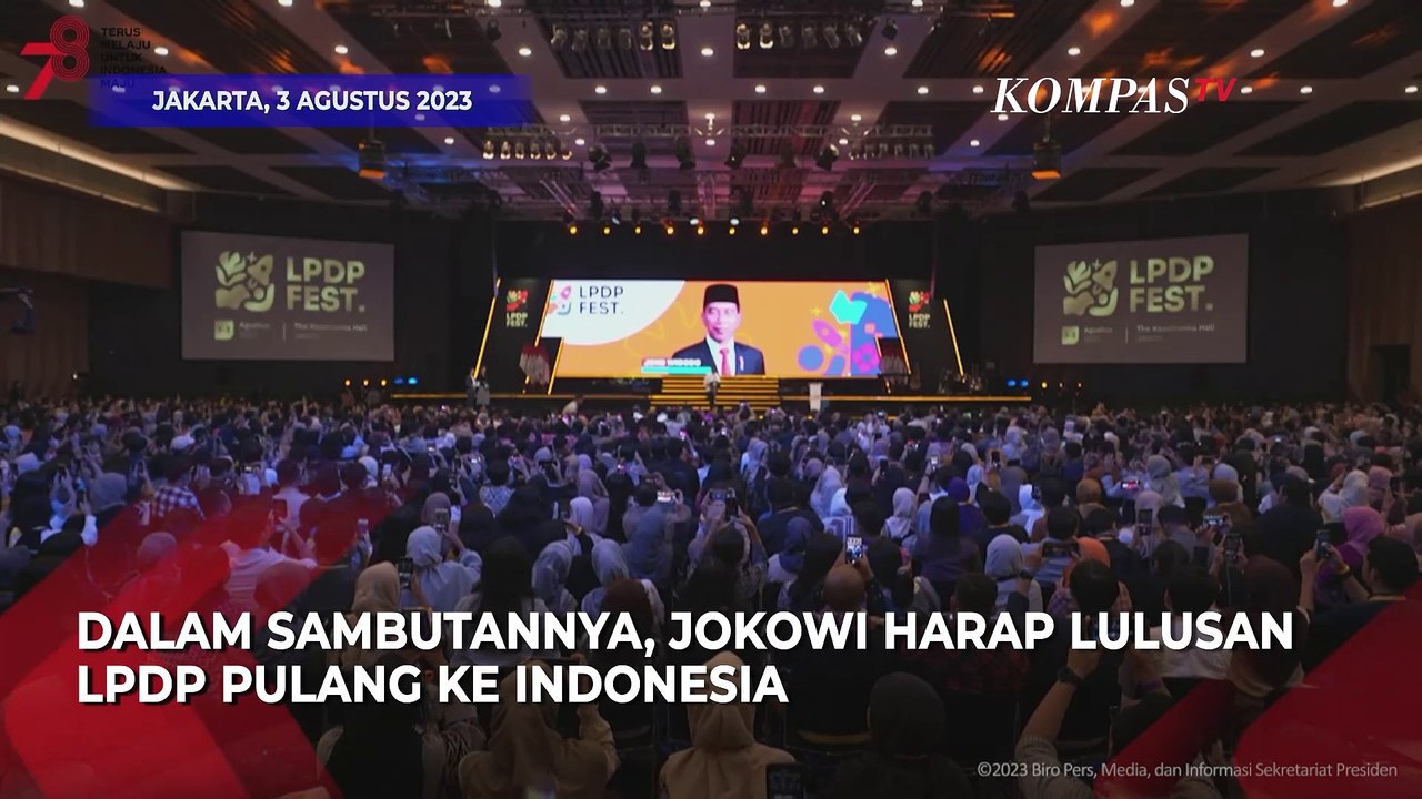 Saat Jokowi Minta Lulusan LPDP Pulang ke Indonesia: Gaji di Sini Mungkin Rendah, Tetap Pulang!