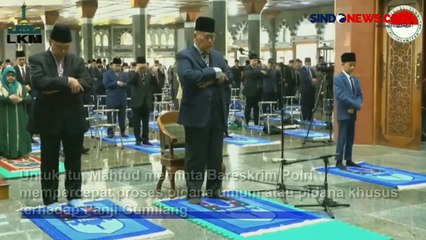 Mahfud MD Minta Bareskrim Polri Perhatikan Laporan TPPU dan Penggelapan Uang Negara oleh Panji Gumilang