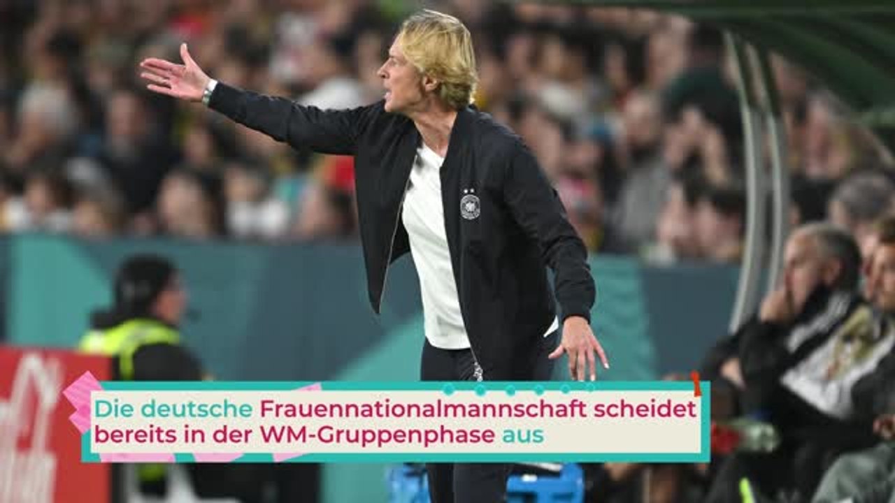 DFB-Frauen scheiden in WM-Gruppenphase aus
