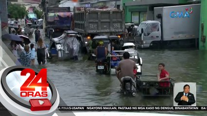 26 barangay sa bayan, lubog pa rin sa baha; pagtatayo ng dike, inapela ng LGU | 24 Oras