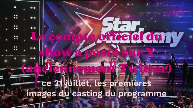 Star Academy : découvrez les premières images de la nouvelle saison