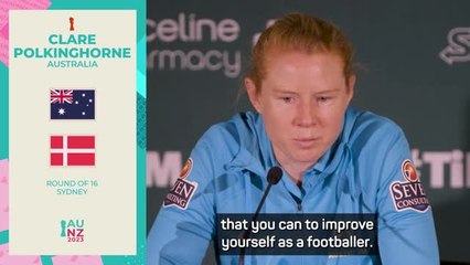 Polkinghorne hoping to inspire future Matildas stars