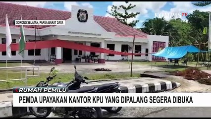 Pemda Upayakan Negosiasi Antara Masyarakat dan Ketua KPU Sorong Selatan Buntut Penyegelan Kantor