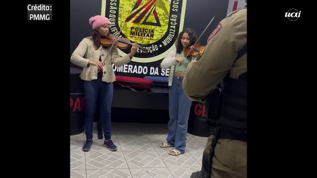 PM recupera violinos roubados de estudantes da UFMG
