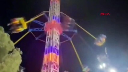 L'accident d'un parc d'attractions à Izmir a été vu sur un téléphone portable
