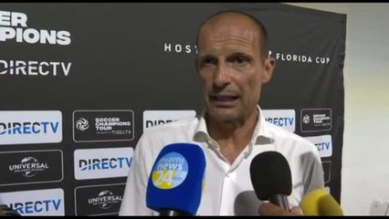 Calcio, Allegri: "L'obiettivo è tornare in Champions"