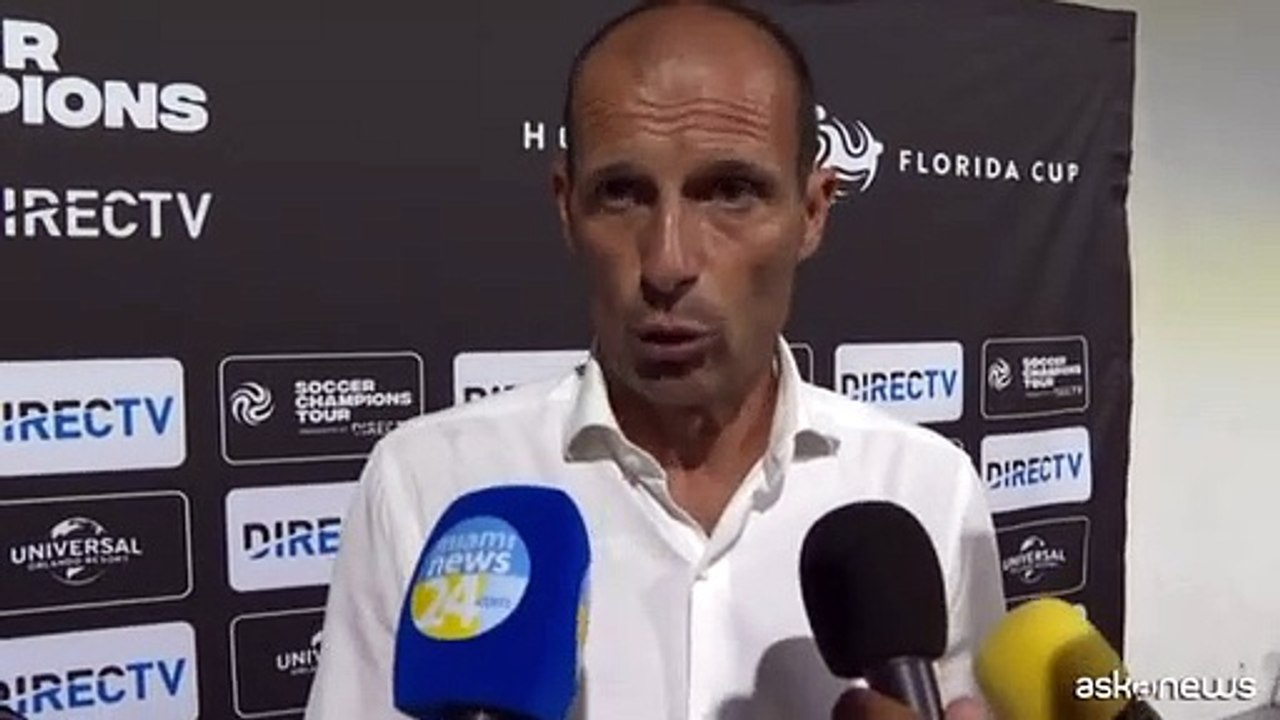 Calcio, Allegri: "L'obiettivo ? tornare in Champions"