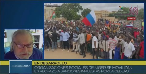 Níger repudia la solución bélica del decadente colonialismo francés