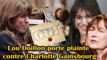 15h45: Lou Doillon porte plainte contre Charlotte après la publication du testament de Jane Birkin