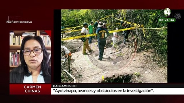Ayotzinapa, avances y obstáculos en la investigación: Carmen Chinas