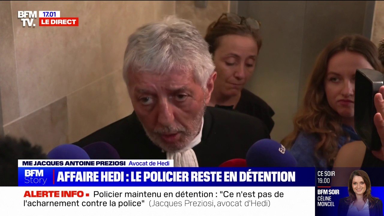 Affaire Hedi: "[Il] était tellement épuisé ce m...