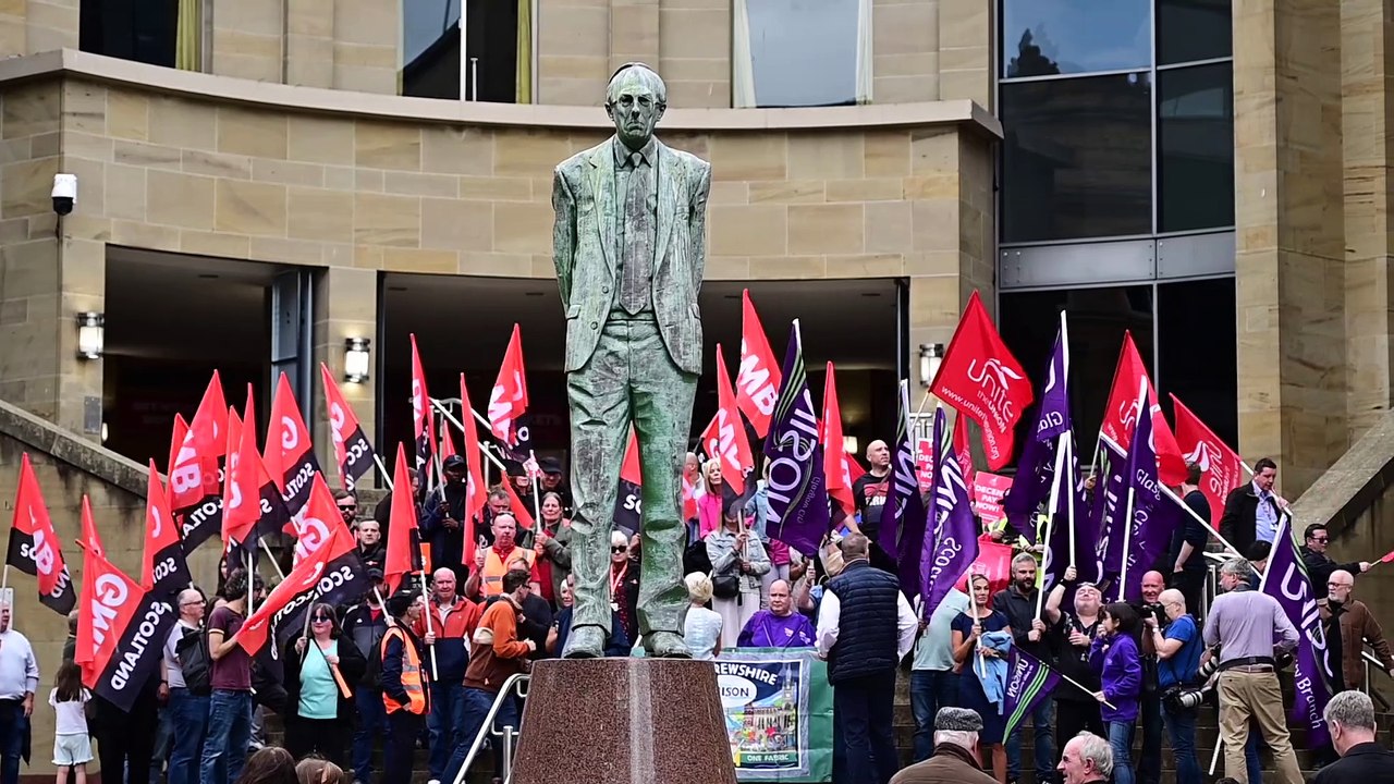Strike Action in Glasgow as UCI Championships start