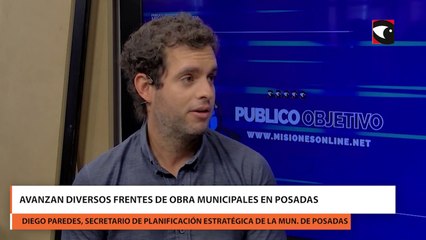 Avanzan diversos frentes de obra municipales en Posadas