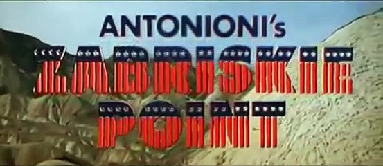 Zabriskie Point Bande-annonce (ES)