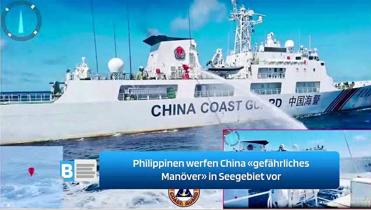 Philippinen werfen China «gefährliches Manöver» in Seegebiet vor