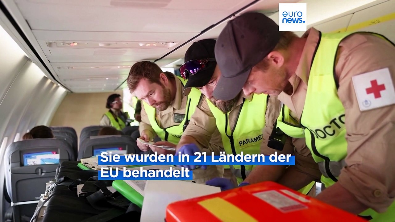 Über 2.300 ukrainische Patienten wurden bisher in europäische Krankenhäuser evakuiert